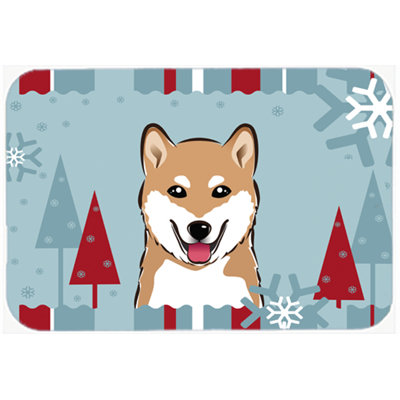 Tatig Shiba Inu Glass Cutting Board