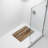 Petties Bathroom Anti-Slip Teak Wood Mat-204651400
