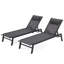 Chaise longue d'extérieur