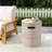 Travertine Concrete Handle Durable Side Table