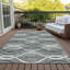 Tapis gris intérieur / extérieur lavable à la machine Lamanna ACN757-95454253