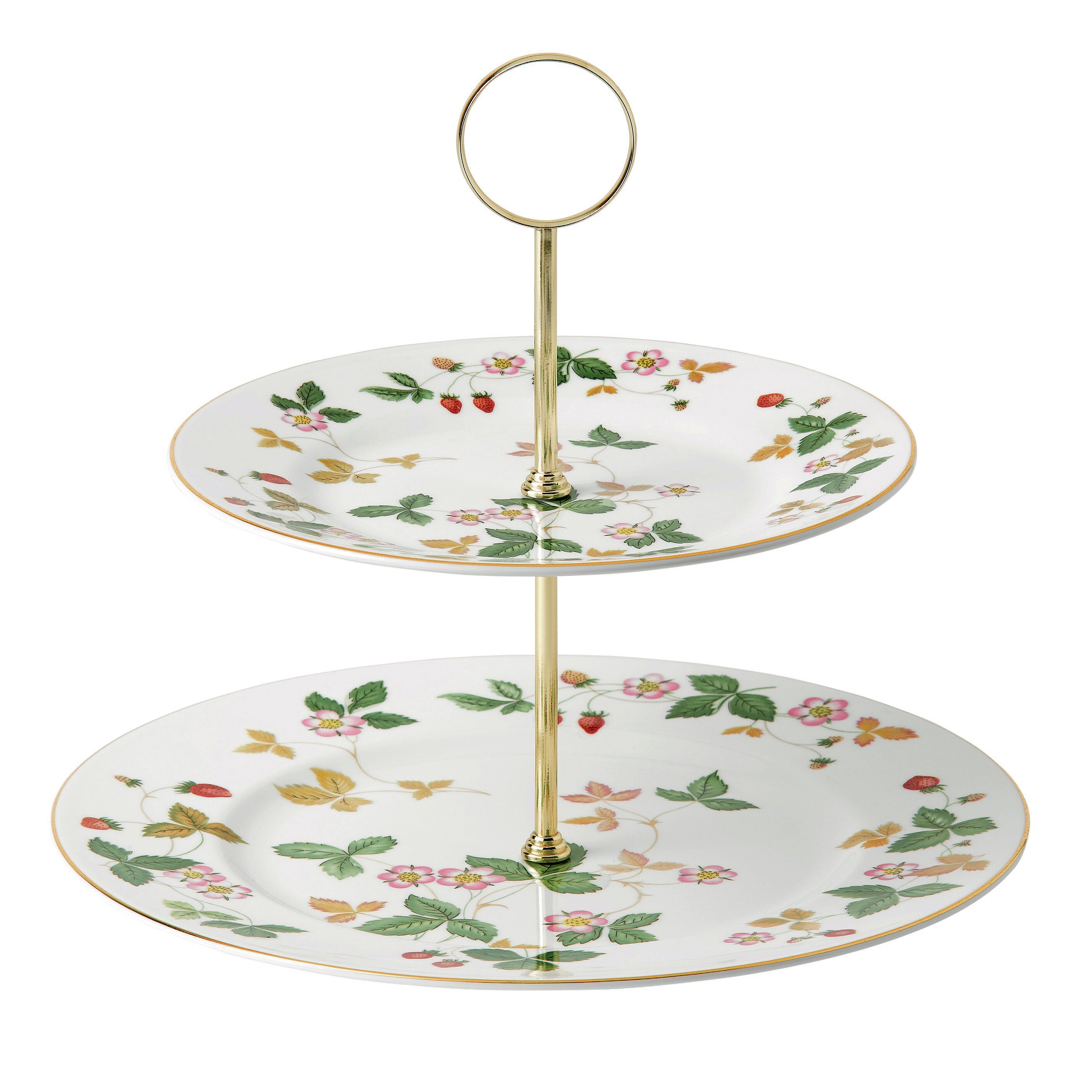 Wedgwood Wild Strawberry Tiered Stand - Wayfair Canada