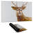Abstract deer - 14.00"x24.25" Desk mat