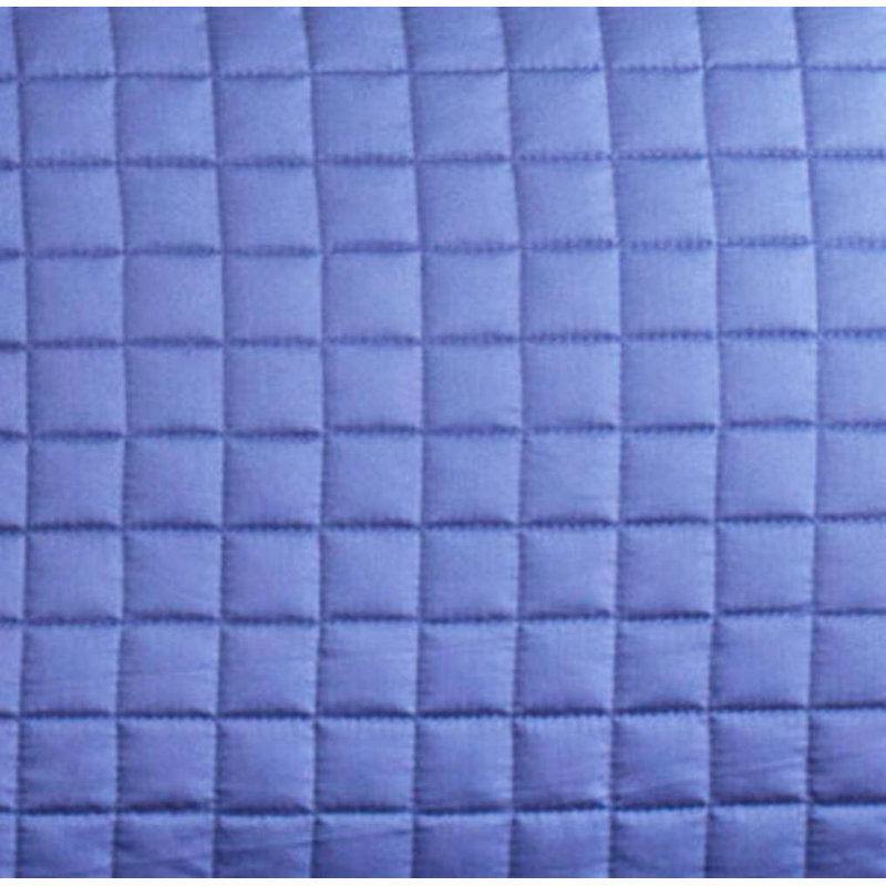 Ready-to-Bed Modern & Contemporary Quilted Coverlet, Periwinkle, Twin Quilt