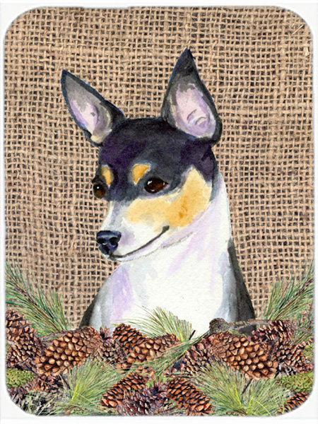 Planche à découper en verre terrier east urban home fox
