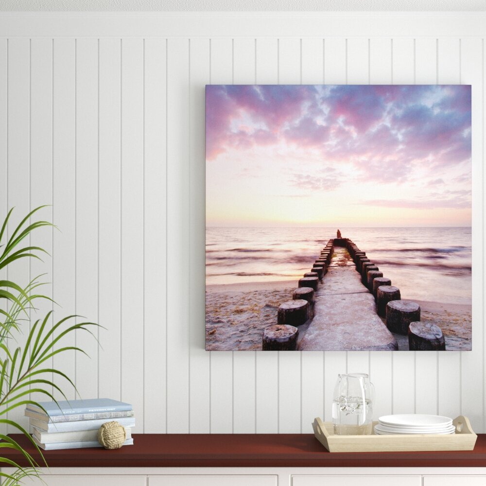 Leinwandbild Giclée - Slim Base To Sea