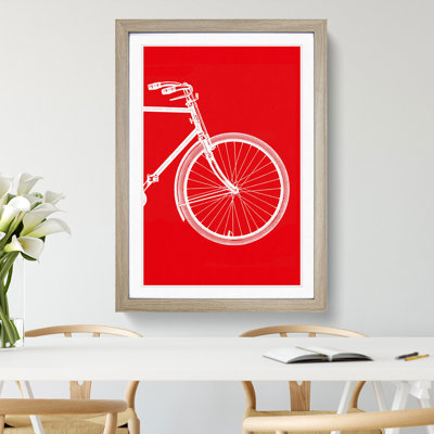 Bicycle No.2 - Picture Frame Graphic Art