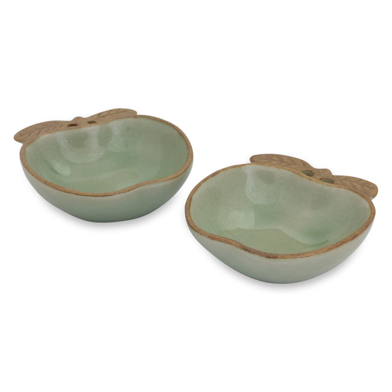 August Grove Shorthill Ceramic Condiment Server