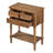 Narrow Console Table, Slim Sofa Table With Three Storage Drawers And Bottom Shelf-111466222