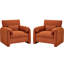 Fauteuil surdimensionné avec accoudoirs confortables Mid-Century-725502263
