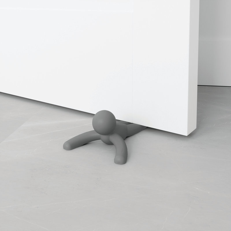 Charcoal Buddy Figurine Door Stop Set of 2