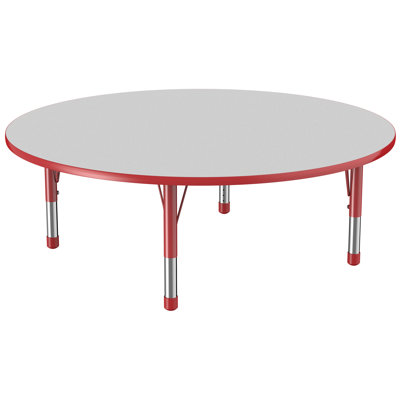 Table ronde à hauteur réglable