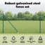 120cm H x 2500cm W Metal Border Fencing