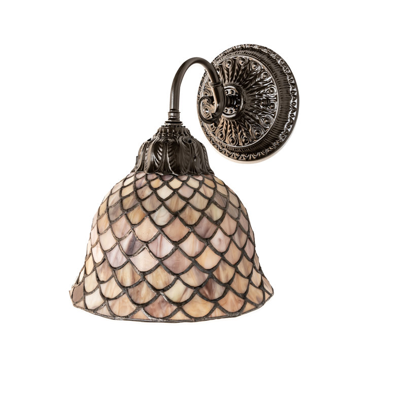Luminaire de grange en acier Aneika