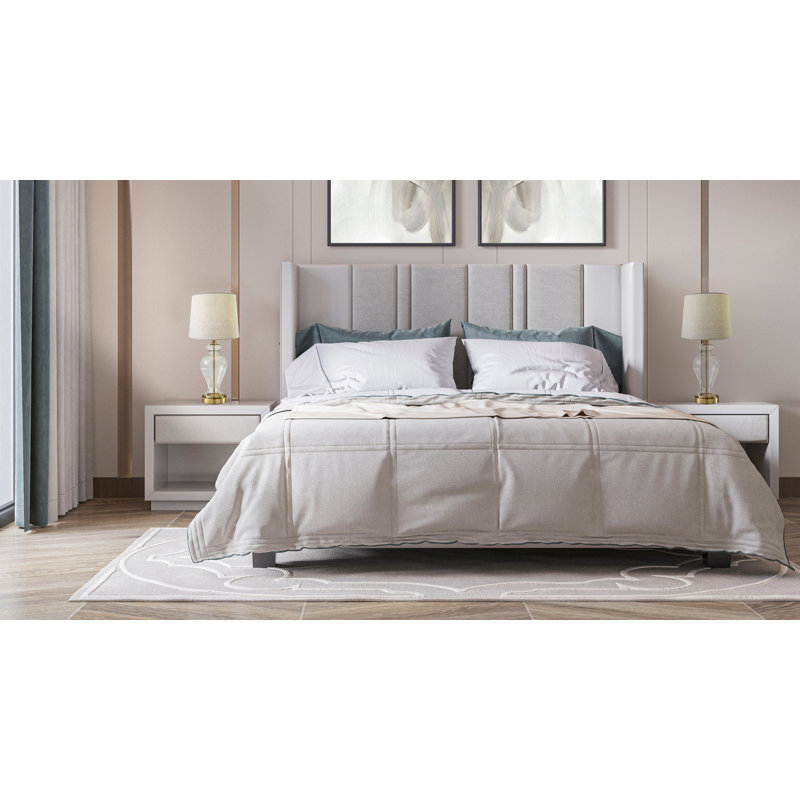 Lampe de table urne en verre laiton - abat-jour avoine