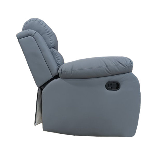 Sybley 88cm Wide Swivel Standard Recliner, Grey