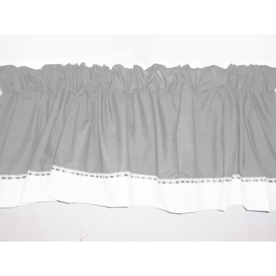 Colbie Cotton Blend Tailored Window Valance