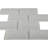 Peckover 12" x 12" Glass Subway Wall