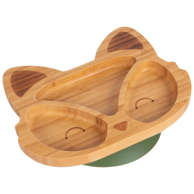 Tiny Dining - Fox Bamboo Suction Plate