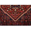 Tapis oriental rétro en laine noué à la main 3 pi 10 po x 10 pi 3 po Tribal