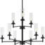 Lustre classique à 9 lumières de style bougie-452251116