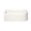 60" x 32" Alcove Soaking Acrylic Bathtub-60772111