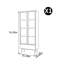 Bibliothèque simple en bois massif de style européen-112496873