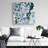 Hydrangea plant - 32"x32" art on canvas