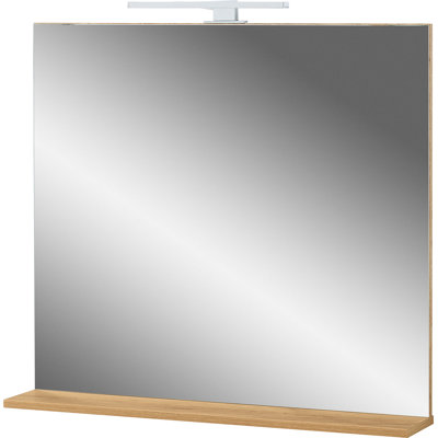 Selim Rectangle Mirror with Shelves