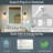 Medicine Cabinet with Lights, Round Corner, Recessed/Surface, Plug-in/Hardwired, Outlets+USB+Type-C,-175493952