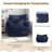 Kids bean bag chair, Toddler Lazy Chair with Shredded Foam Filling-475012937