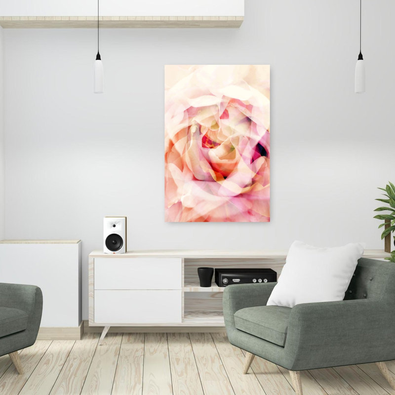 Art mural contemporain contemporain, H 36 po x l 24 po