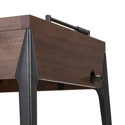 Foosball Table-Smoked Oak