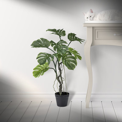 28 Faux MONSTERA Plant Category in Pot