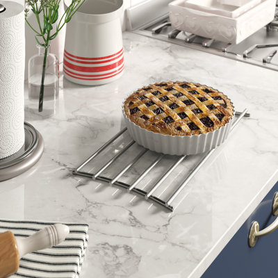Stainless Steel Rectangle 1 Piece Trivet