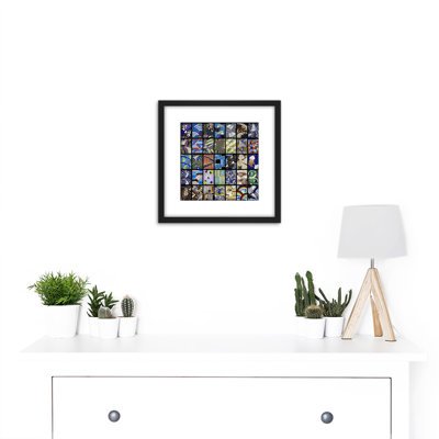 Seguy Prisms 40 Plates Designs Book Illustrations - Single Picture Frame Print