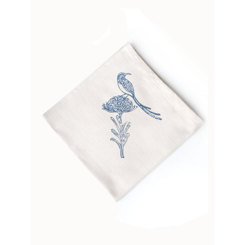 Ensemble de 4 serviettes de table French Home - indigo French Home, Indigo