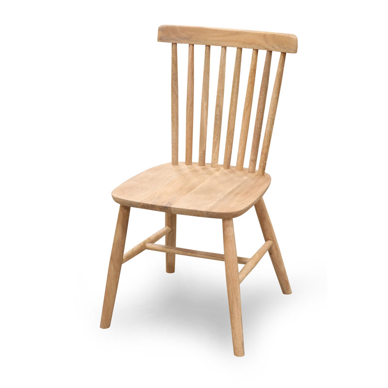 Liseron Solid Wood Slat Back Dining Chair