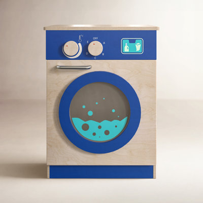 Bright Beginnings Wooden Play Washing Machine