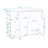 48 inch Kitchen Island with Drop Leaf,Power Outlet and 5 Open Side Racks-743137525