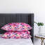 Taie d'oreiller à motif floral-1620787542