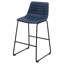 Chaise de comptoir en similicuir Burkart (ensemble de 2)-1834338277-1834338279