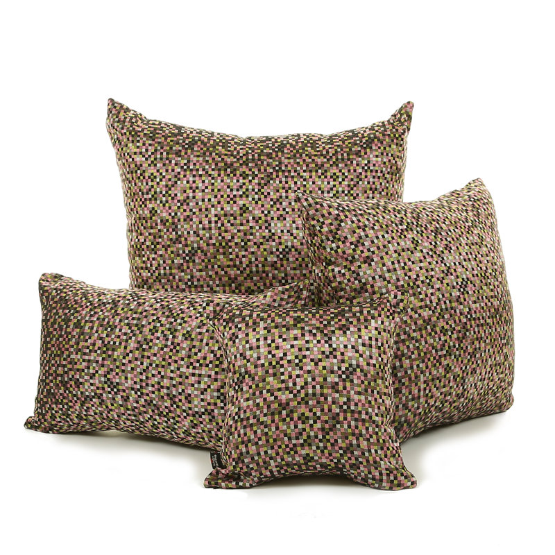 Alvaro Polka Dots Square Cushion, 28 x 28cm, Pink