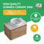 Ensemble de meuble-lavabo simple mural 30 po avec lavabo en céramique-1236593836