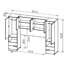 Nelta 6 Door Manufactured Wood Wardrobe