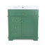 30" Bathroom Vanity with Sink, One Tip-out Drawer, Three Drawers, Door Shelf, Soft Closing Door-2129079781
