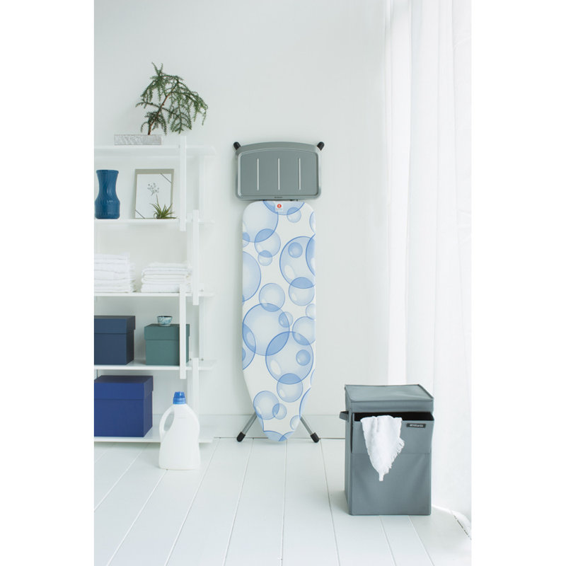 Brabantia Size B PerfectFlow Ironing Board with Solid Steam Unit Holder