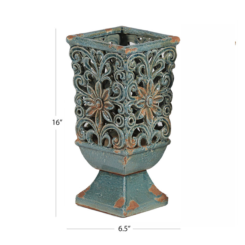 Evanoff Ceramic Floor Vase