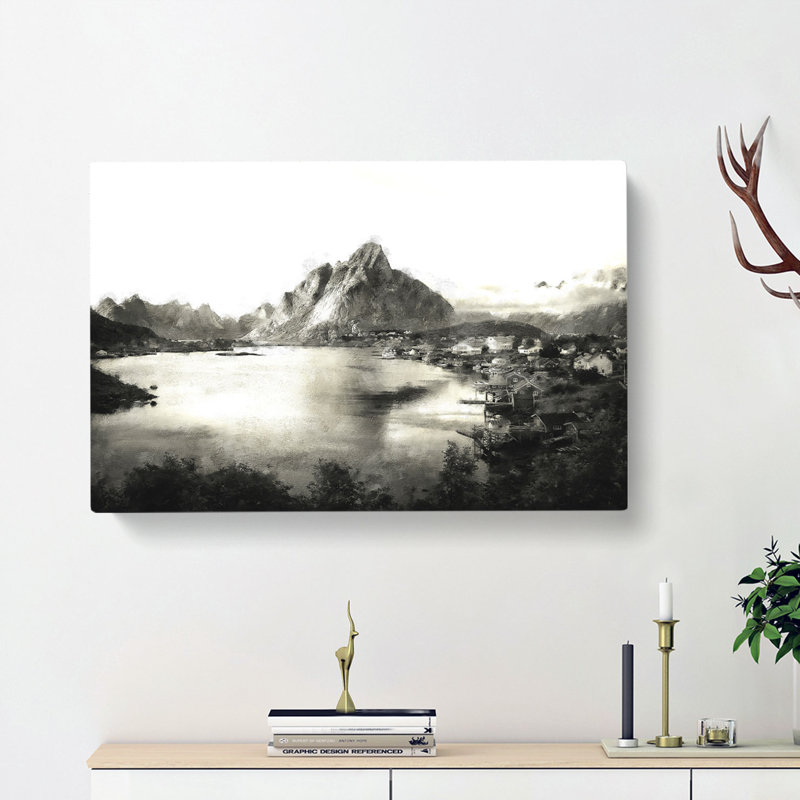 Reine Norway - Wrapped Canvas, 60cm H x 91cm W x 4cm D