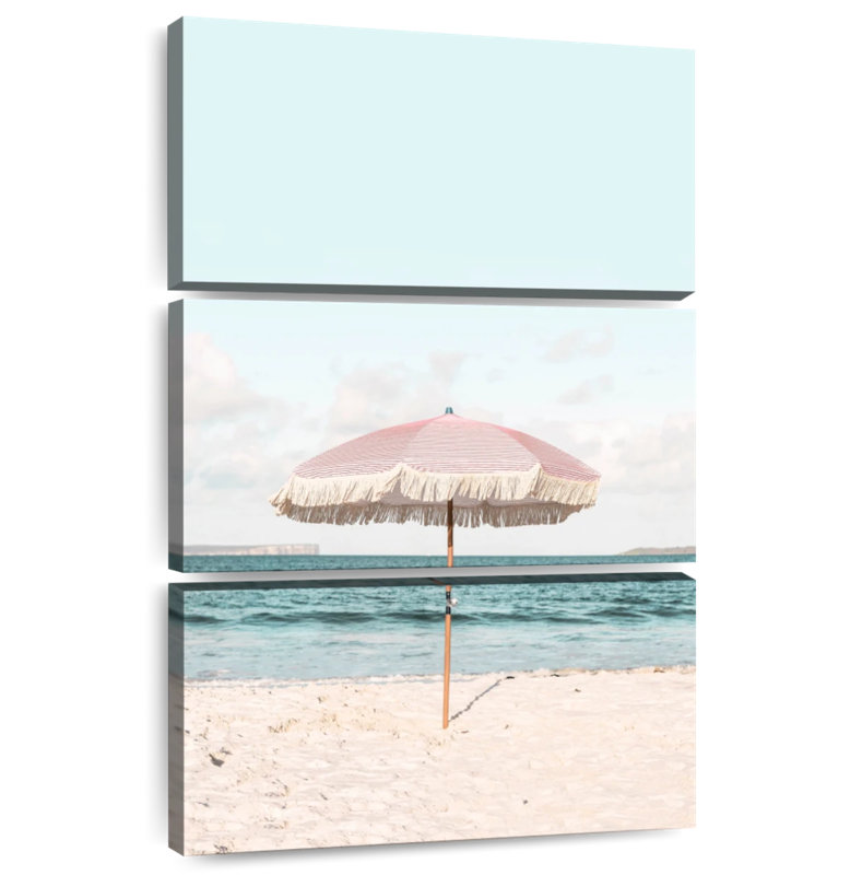 Gillard Pink Umbrella, 32" H x 20" W